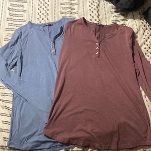 Bundle of Henley Style Tops